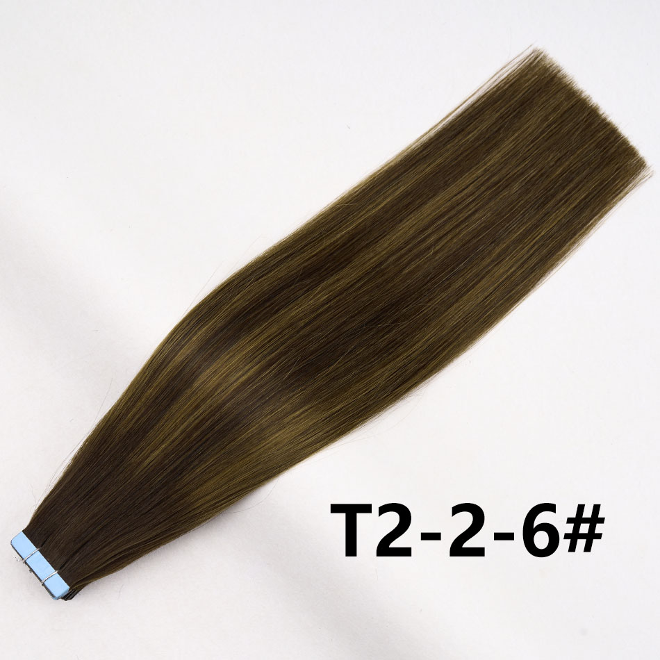 Fashion Highlight Tape In Hair - огляд і ціна Invisible Tape In Extensions Real Hair